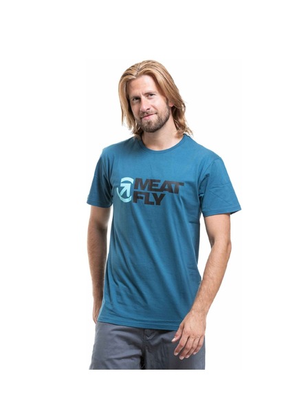 Meatfly Meatfly muška majica Revital Super Teal