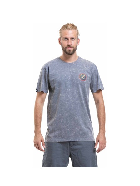 Meatfly Muška majica Meatfly Eternal Pewter Acid Wash