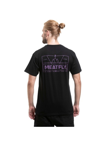 Meatfly Muška majica Meatfly Lorim Black
