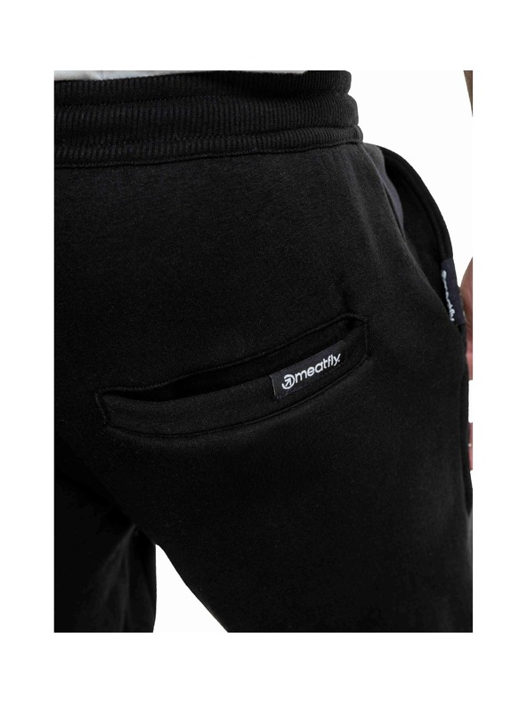 Meatfly Muške jogging hlače Meatfly Joy Black / White