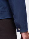 Ombre Clothing Muška laka prijelazna jakna na rajsferšlus s klasičnim ovratnikom – tamno plava V1 OM-JANP-0224 Ombre Clothing