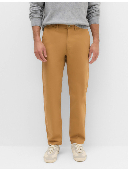Marks & Spencer Keperne Heritage chino hlače normalnog kroja Marks & Spencer smeđa