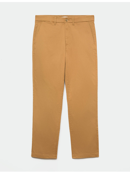 Marks & Spencer Keperne Heritage chino hlače normalnog kroja Marks & Spencer smeđa