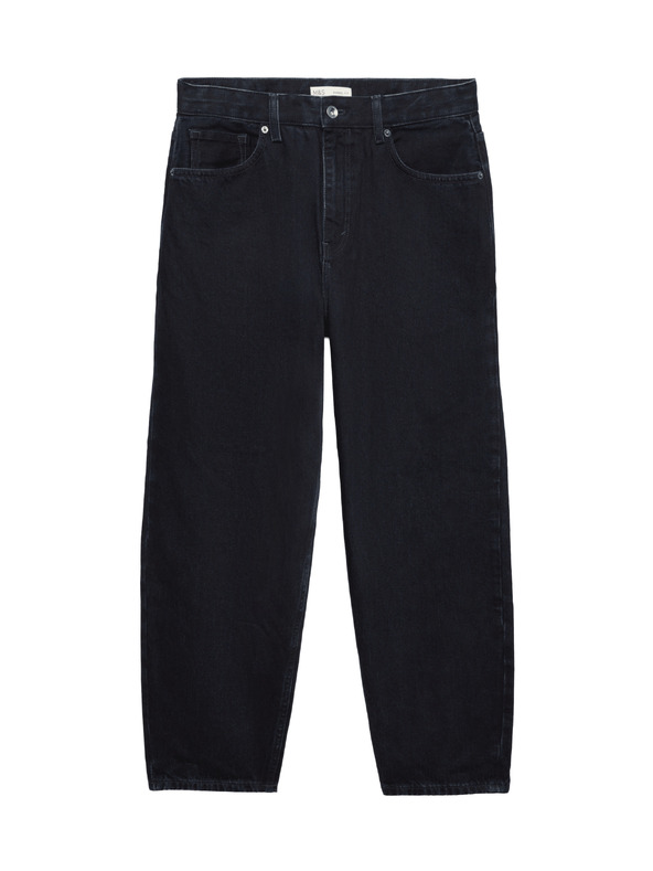Marks & Spencer Autentične traperice sa širokim nogavicama od čvrstog denim-a Marks & Spencer plava