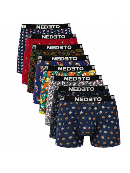 Nedeto Sada od osam - muške bokserice Nedeto višebojne