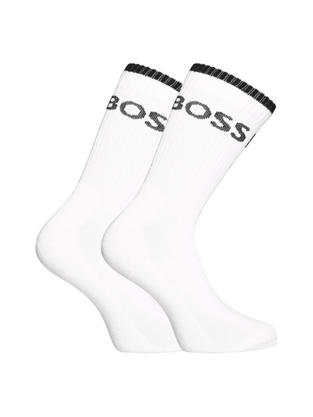 BOSS Set od šest - čarape BOSS visoke bijele