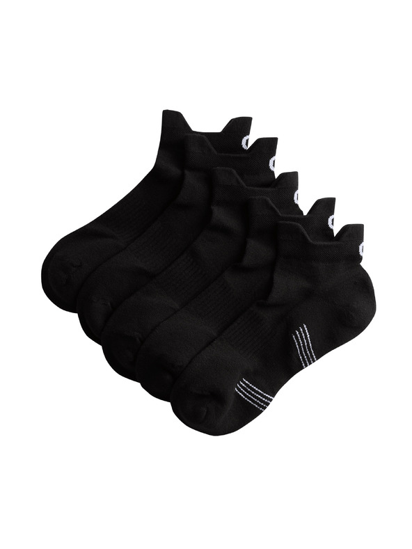 Marks & Spencer Prigušene kratke čarape Trainer Liners™ s tehnologijom Cool & Fresh™, 5 pari u pakiranju Marks & Spencer crna