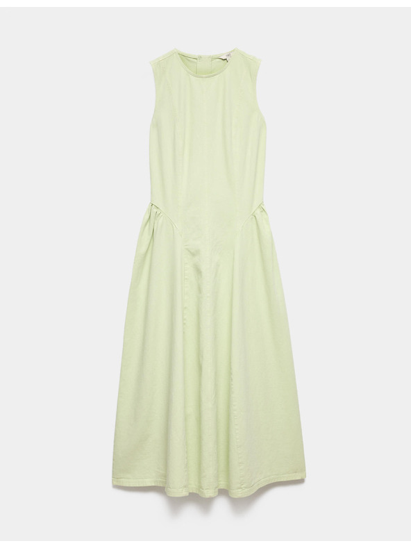 Marks & Spencer Maxi haljina od denima s nižom linijom struka Marks & Spencer zelena