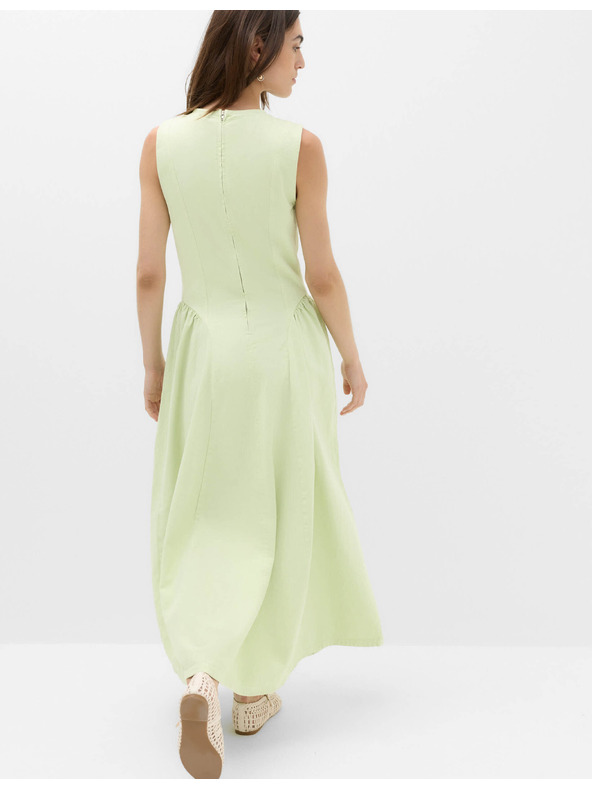 Marks & Spencer Maxi haljina od denima s nižom linijom struka Marks & Spencer zelena