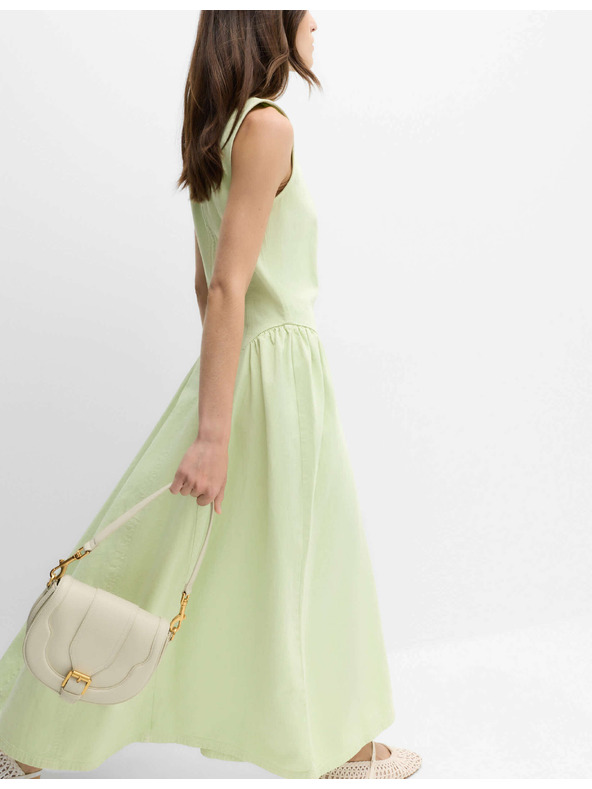 Marks & Spencer Maxi haljina od denima s nižom linijom struka Marks & Spencer zelena