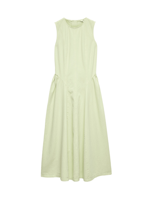 Marks & Spencer Maxi haljina od denima s nižom linijom struka Marks & Spencer zelena