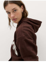 Marks & Spencer Grafički hoodie sa visokim udjelom pamuka Marks & Spencer smeđa
