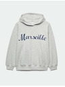 Marks & Spencer Grafički hoodie sa visokim udjelom pamuka Marks & Spencer siva